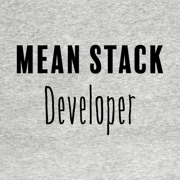 MEAN Stack Developer by FluentShirt